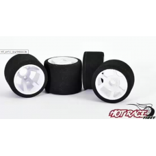Hot Race 1:12 Foam Tire Front Hagberg Edition - Red Dot (2)