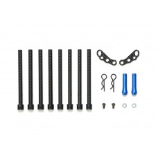 TA08 REINFORCED REAR BODY MOUNT SET 22085