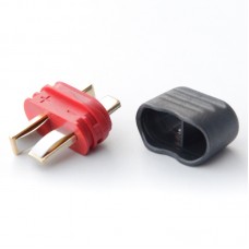 Connector : Deans (T) with cap Male plug 