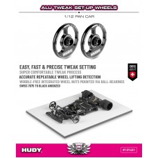 ALU TWEAK SET-UP WHEEL FOR 1/12 PAN CAR (2) ALU TWEAK SET-UP WHEEL FOR 1/12 PAN CAR (2)