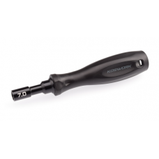 Hard Coated Aluminum 7mm Compact Wheel Nut Driver (For 4mm nut)