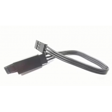 MR33 Extension wire RX 50 mm JR plug Black color MR33-EB-50
