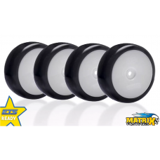 Matrix 1:10 EP 36R Rubber Tire Preglued Asphalt (4) ETS Stock - Tamiya cup GT