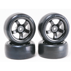 Sweep Mini TC M-Chassis Pre-Glued Tires Set Gen2 Pro Carpet X-compound 32deg (4pcs)